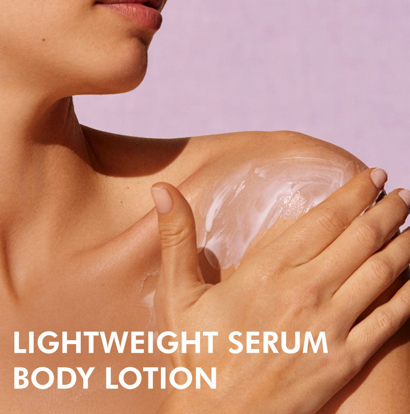 Blueberry Swirl Serum In Body Lotion With Niacinamide