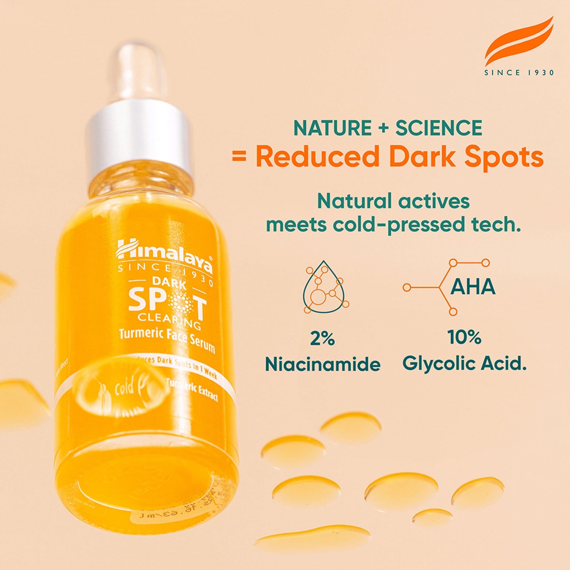 Himalaya Dark Spot Clearing Turmeric Face Serum 30ml