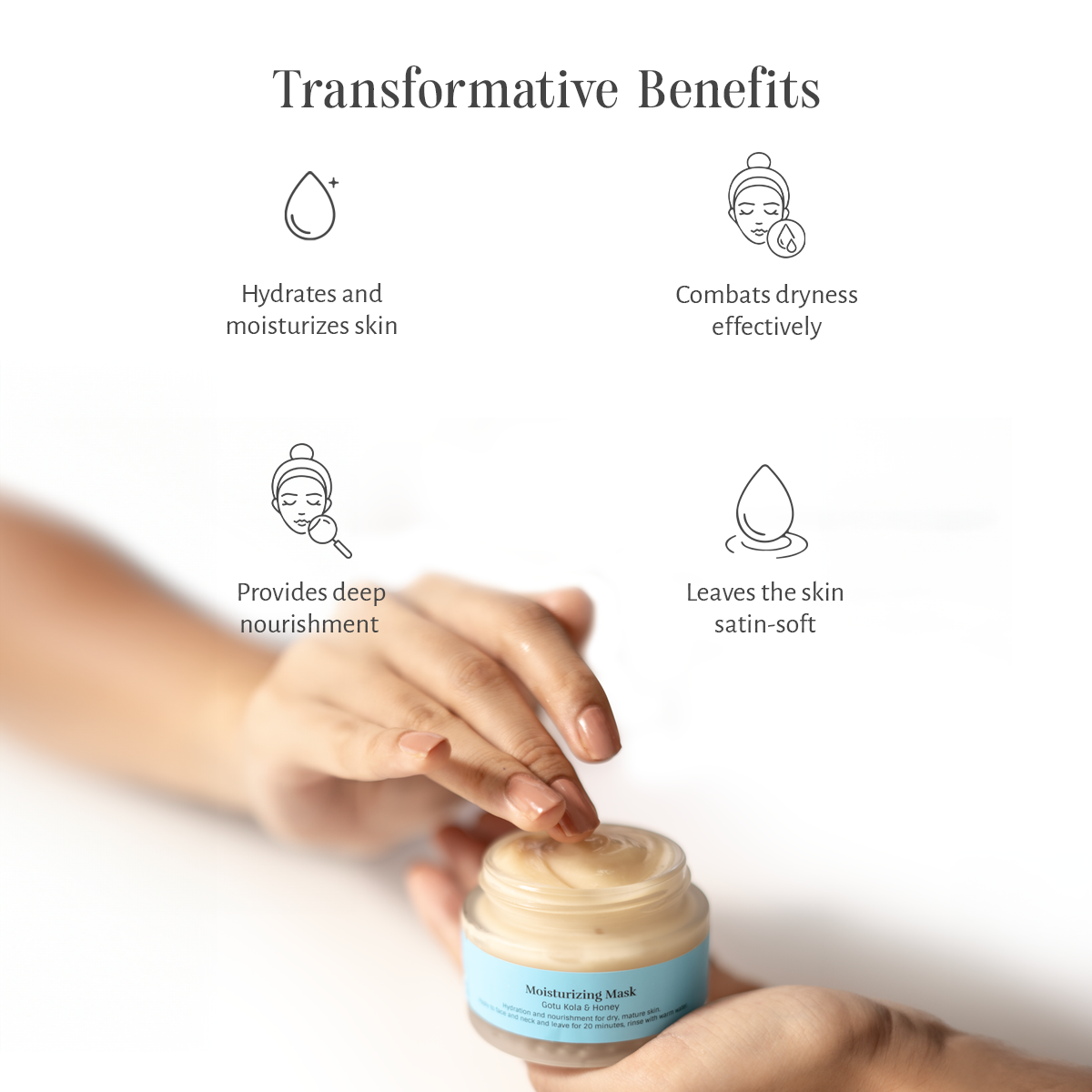 Moisturising Mask, by Shankara - 50 ml 50ml