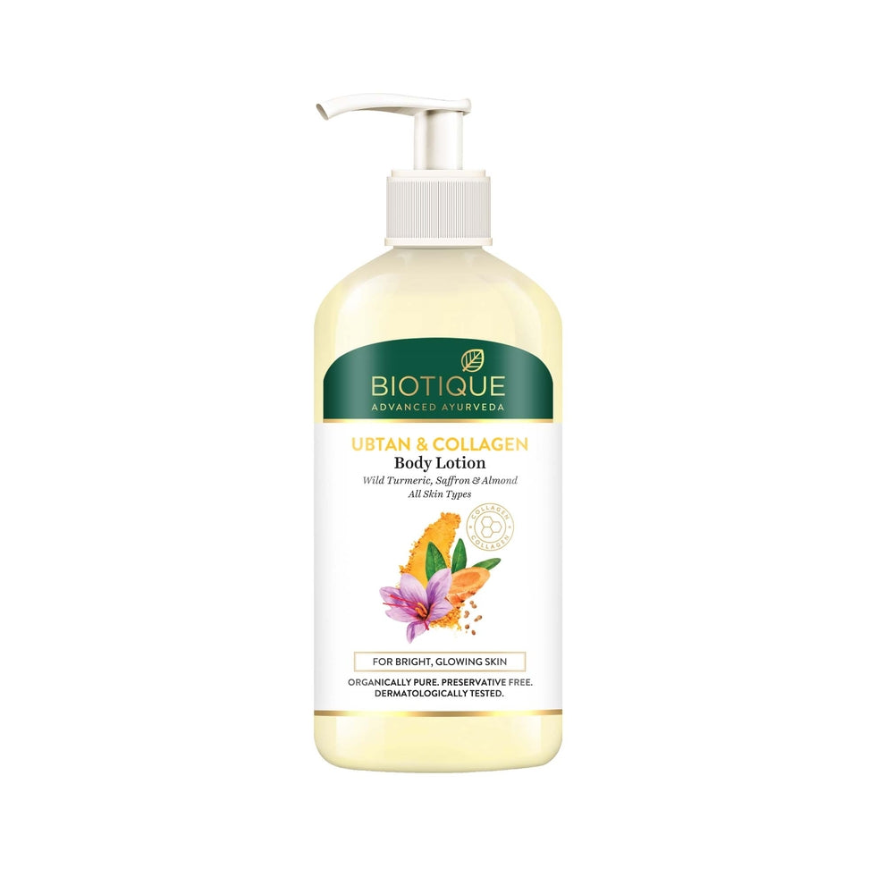 BIOTIQUE UBTAN & COLLAGEN Body Lotion