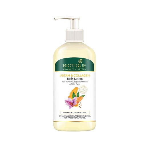 BIOTIQUE UBTAN & COLLAGEN Body Lotion