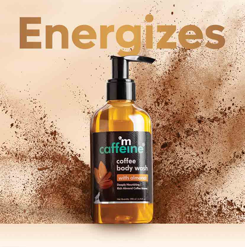 Coffee Body Wash with Almonds (200mlX2) - Pack of 2
