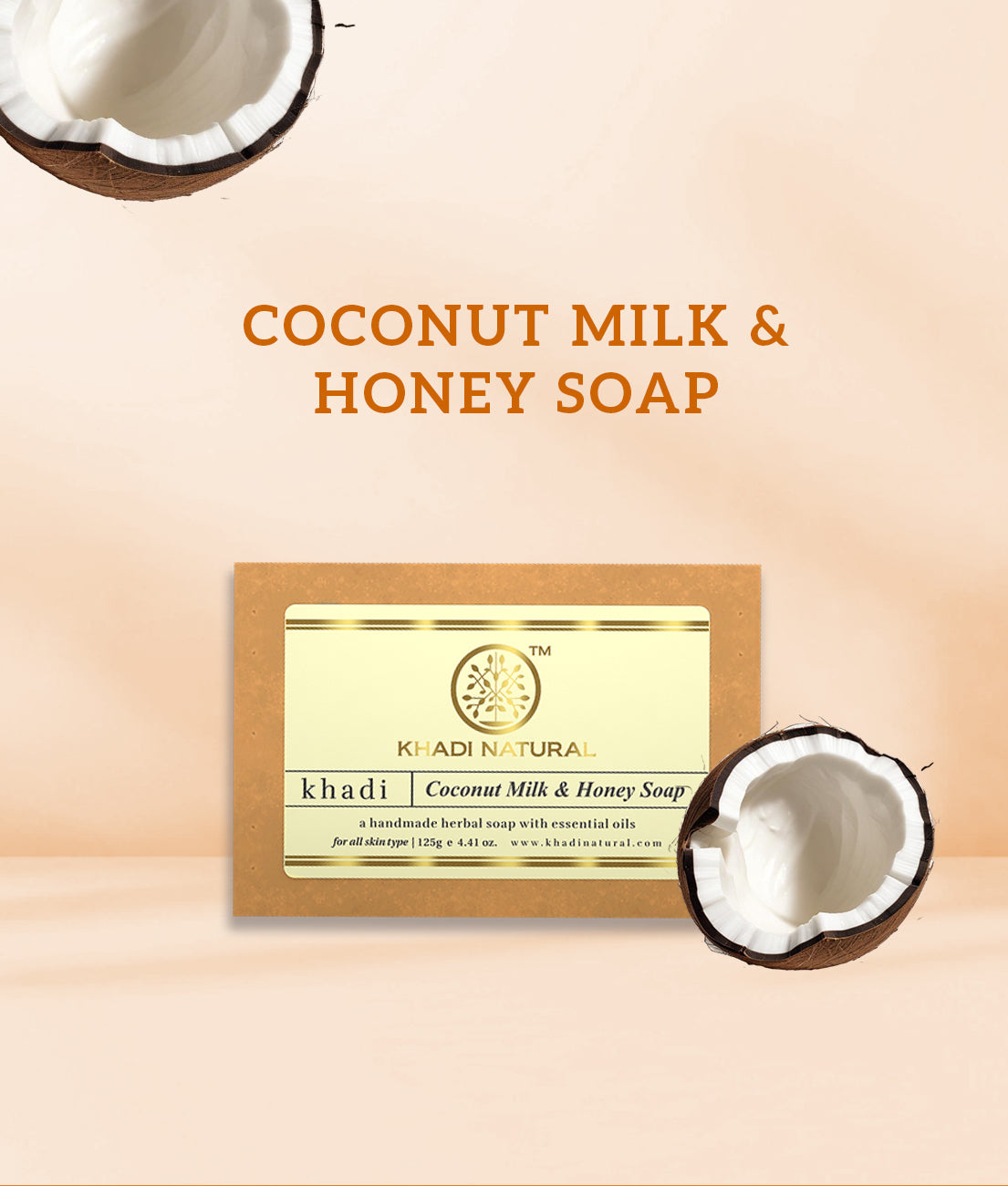 Coconut Milk & Honey Soap Combo Pack Of 8 125gm Each