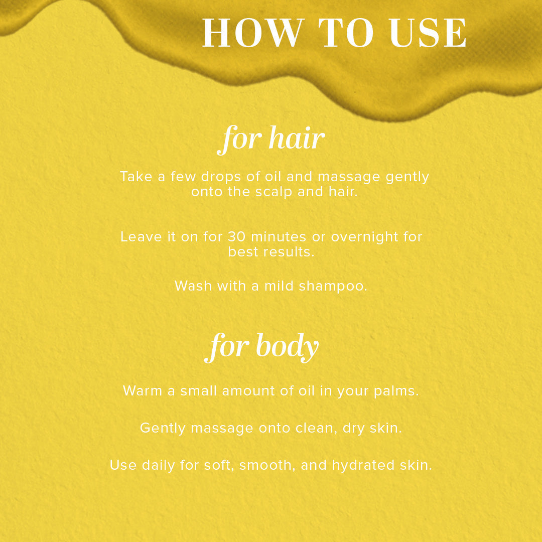 Olive Oil for Hair & Body 100ml