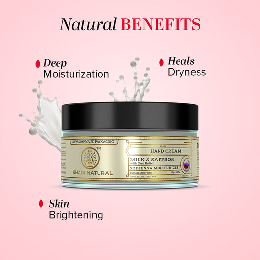Milk & Saffron Hand Cream 50gm