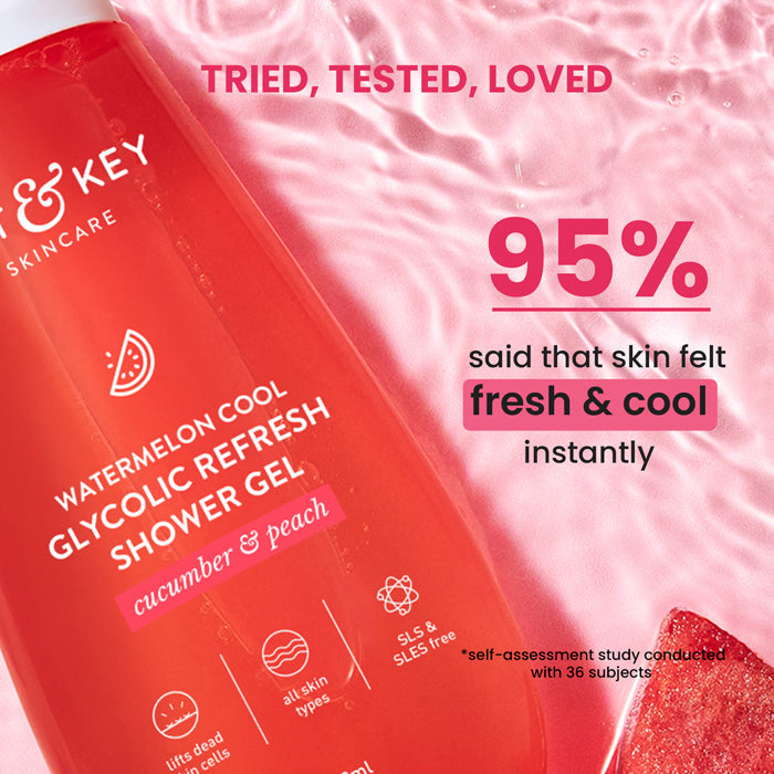 Watermelon Cooling Glycolic Acid Shower Gel 250ml