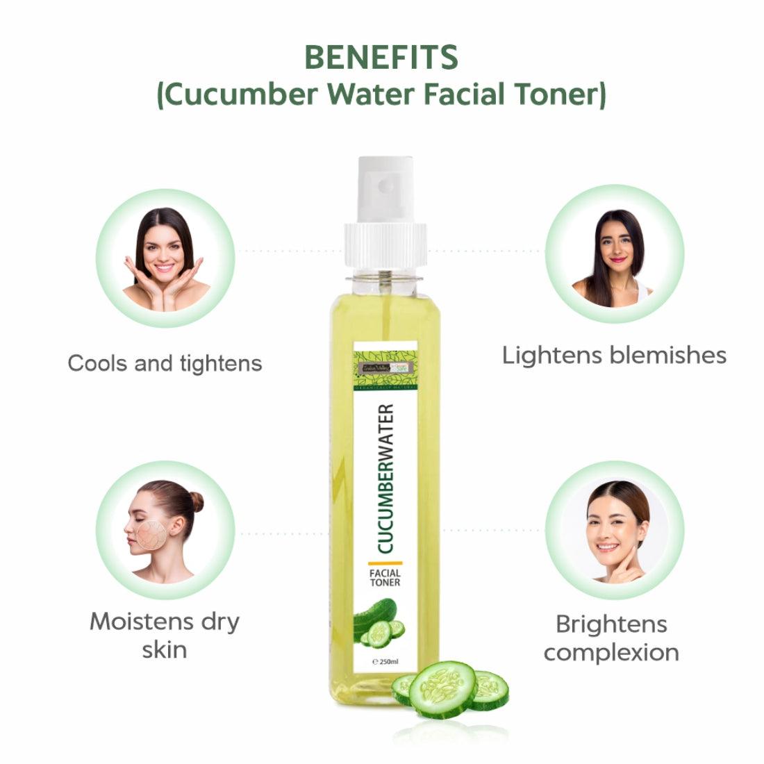 Cucumber Water Toner For Hydrating Skin - 250ml 250ml