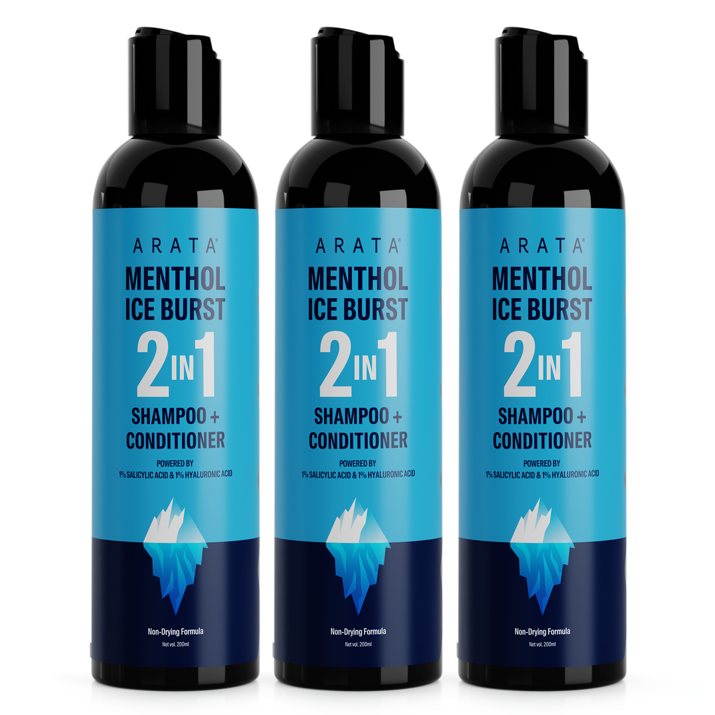 Menthol Ice Burst 2-in-1 Shampoo + Conditioner 600g