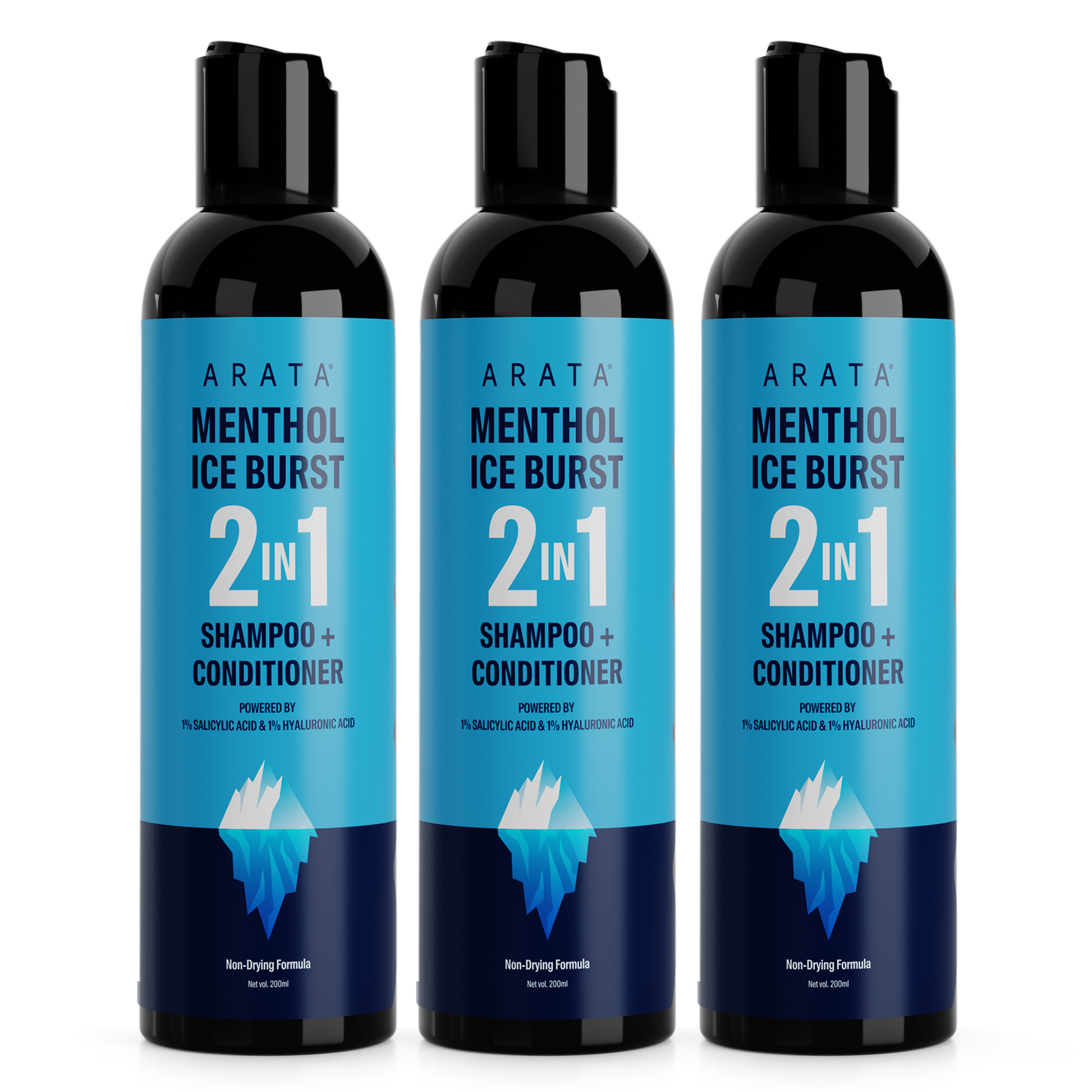 Menthol Ice Burst 2-in-1 Shampoo + Conditioner 600g