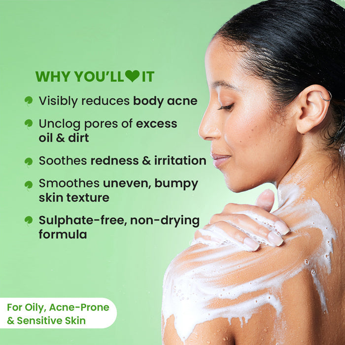 Cica + 1% Salicylic Acid Exfoliating Shower Gel 250ml