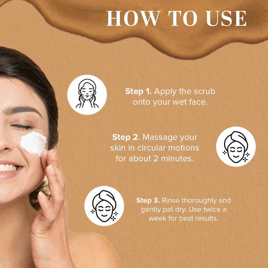 Almond & Honey Facial Massage Gel with Scrub 50gm