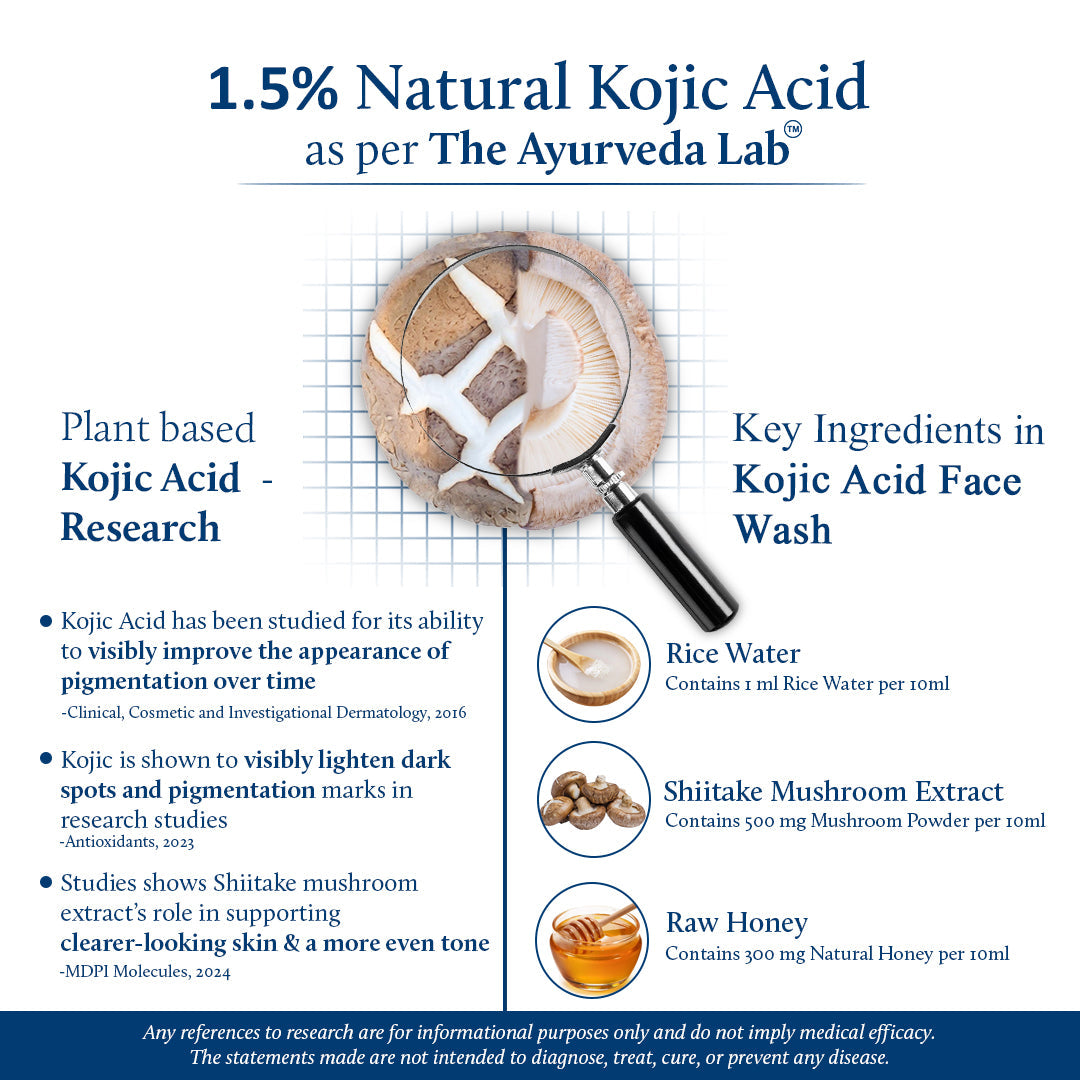 2% Kojic Acid Face Wash for Pigmentation with Rice Water (11 Herbs) 100ml