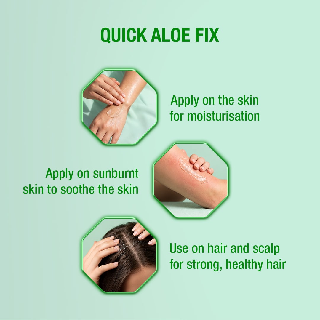 Aloe Vera Gel Moisturizer 99% Pure for Deep Hydration 250ml