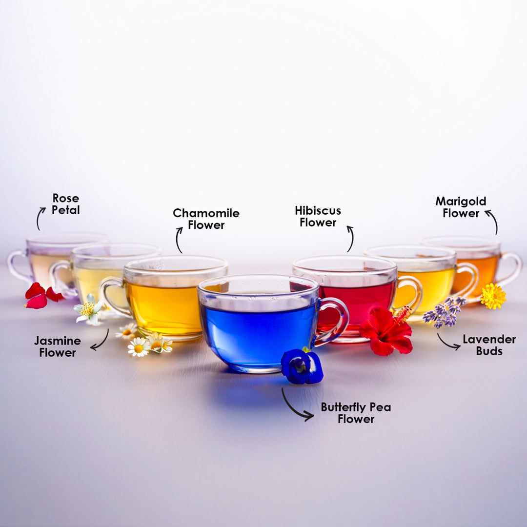 Flower Herbal Tea  - Pack Of 7 Pack of 7