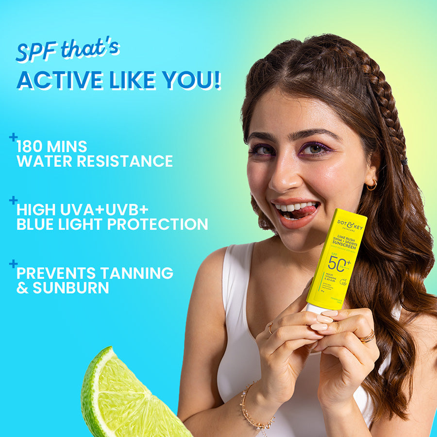 Swim + Sports Sunscreen, In-Vivo Tested SPF 50+ PA++++ 50g