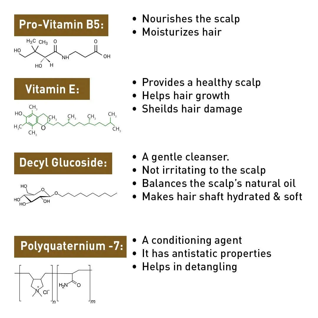 Korean Red Ginseng Hair Growth Shampoo, Blocks DHT, Pentavitin, Decyl Glucoside + Conditioners, Hydration Nourishes Hair & Scalp 200ml