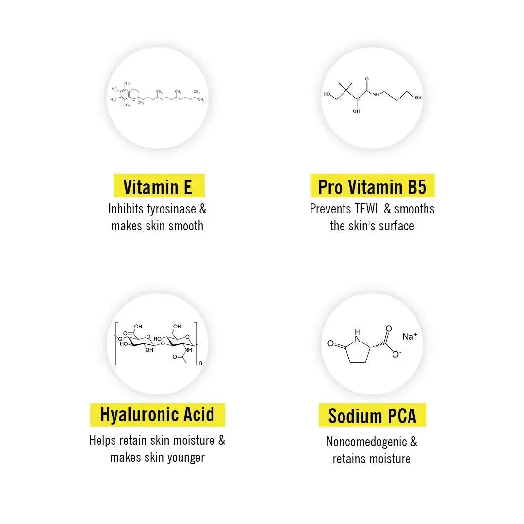 10% Vitamin C Lemon Serum, Sodium Ascorbyl Phosphate + Vitamin E & Lemon Essential Oil, Antioxidants + AHA, Glowing Skin & Firmness, Reduces Acne Marks 30ml