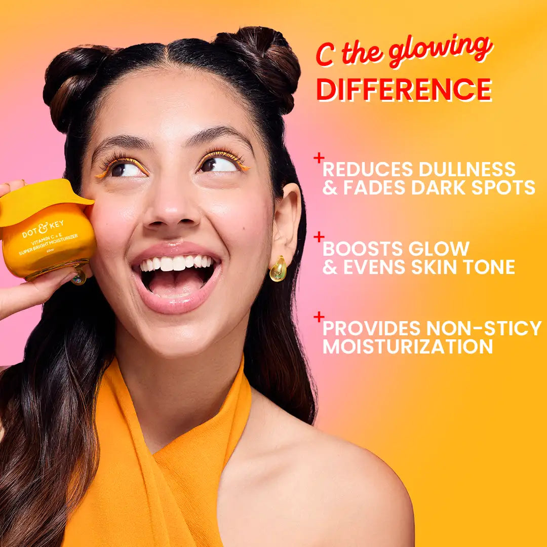 Vitamin C + E Moisturizer for Glowing Skin 60ml