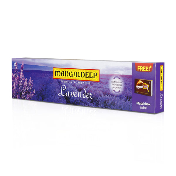 Lavender Premium Incense Sticks - 72 Sticks | Agarbathi/ Scent Sticks/ Agarbatti for Pooja 72本