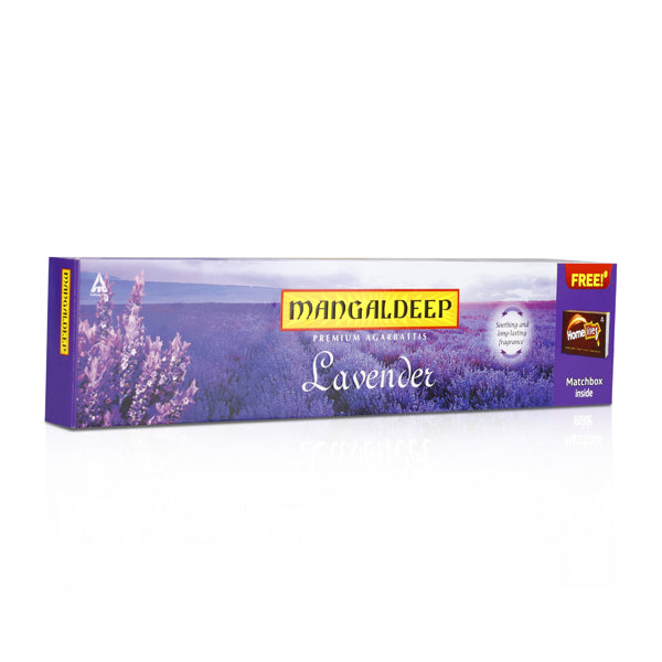 Lavender Premium Incense Sticks - 72 Sticks | Agarbathi/ Scent Sticks/ Agarbatti for Pooja 72本