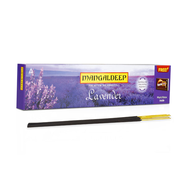 Lavender Premium Incense Sticks - 72 Sticks | Agarbathi/ Scent Sticks/ Agarbatti for Pooja 72本