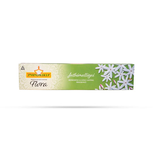 Jathimalligai Incense Sticks - 76 Pcs | Flora Agarbatti/ Premium Quality Agarbathi for Pooja 76本