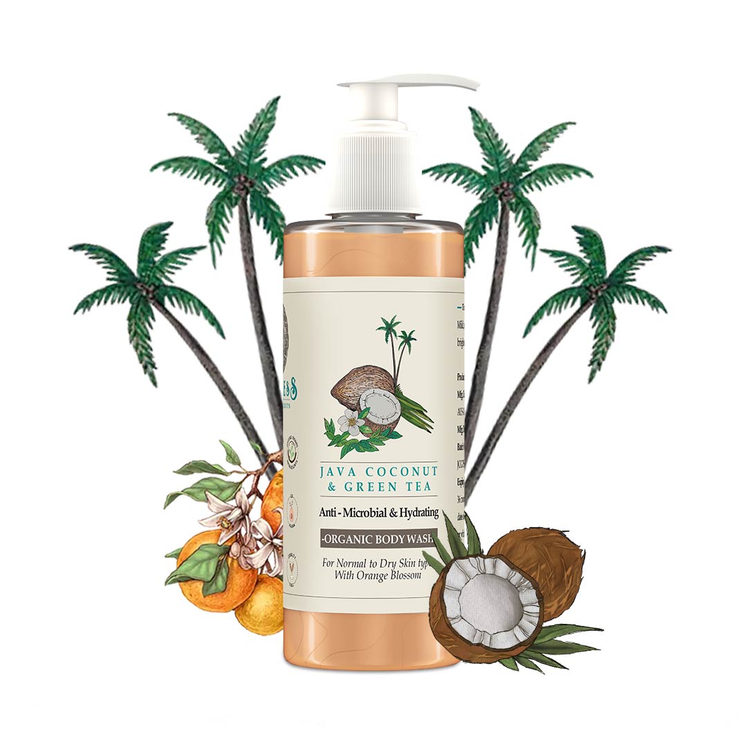 Java Coconut & Green Tea Hydrating Shower Gel Orange Blossom 200ml