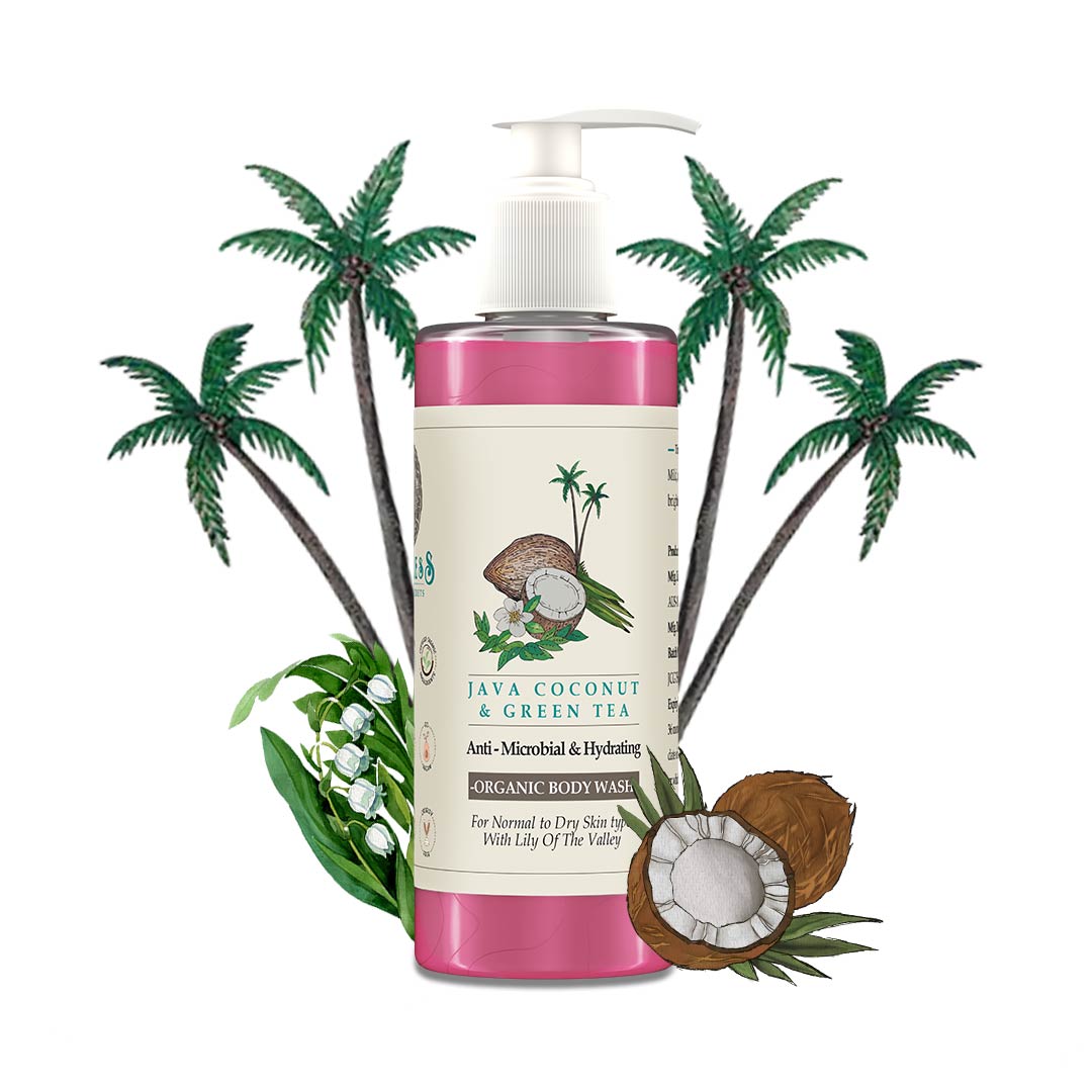 Java Coconut & Green Tea Hydrating Shower Gel Lily of the Valley 200ml