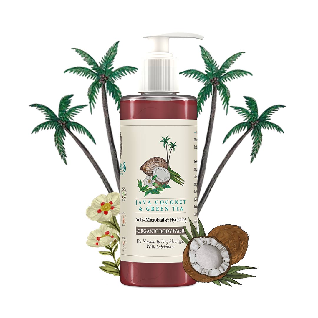 Java Coconut & Green Tea Hydrating Shower Gel Labdanum 200ml