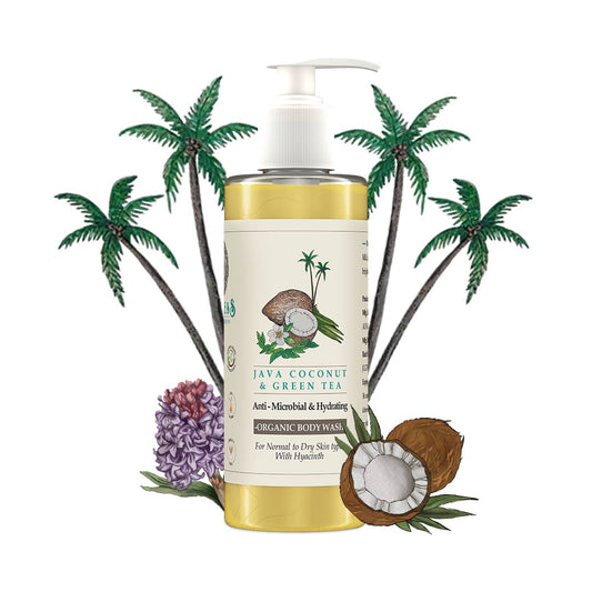 Java Coconut & Green Tea Hydrating Shower Gel Hyacinth 200ml