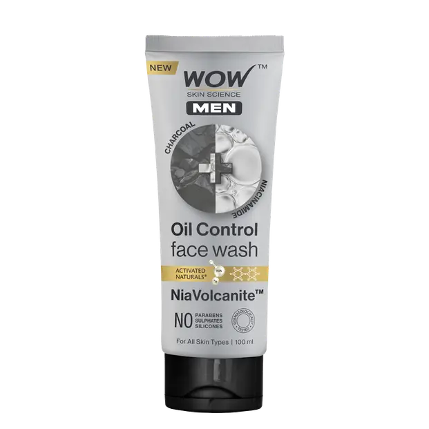 Men Charcoal Niacinamide Face Wash 150 ML