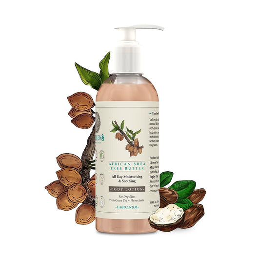 African Shea Tree Butter Body Lotion Labdanum 100ml