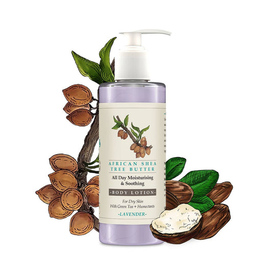 African Shea Tree Butter Body Lotion Lavender 200ml