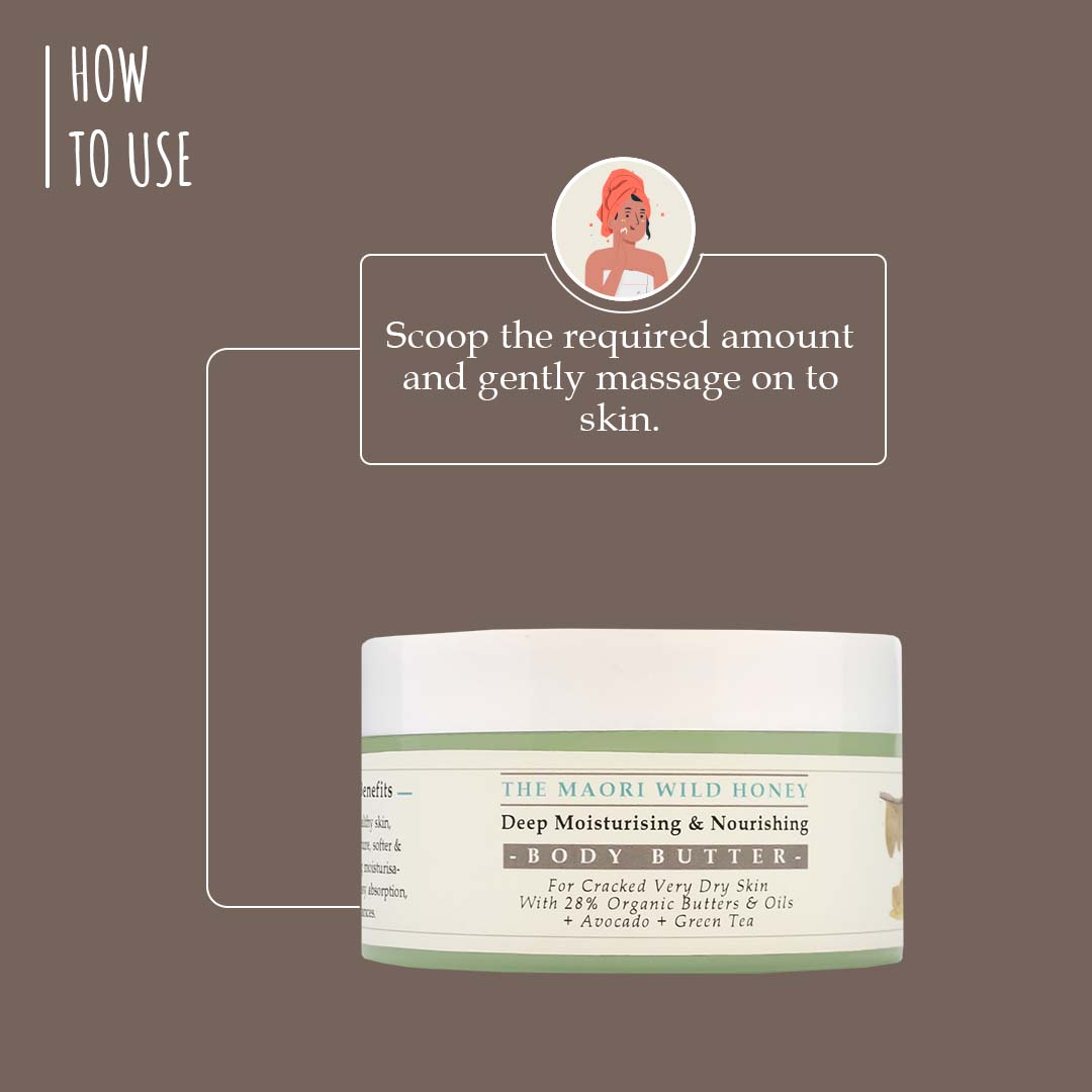 Wild Honey Nourishing Body Butter with Avocado 200g