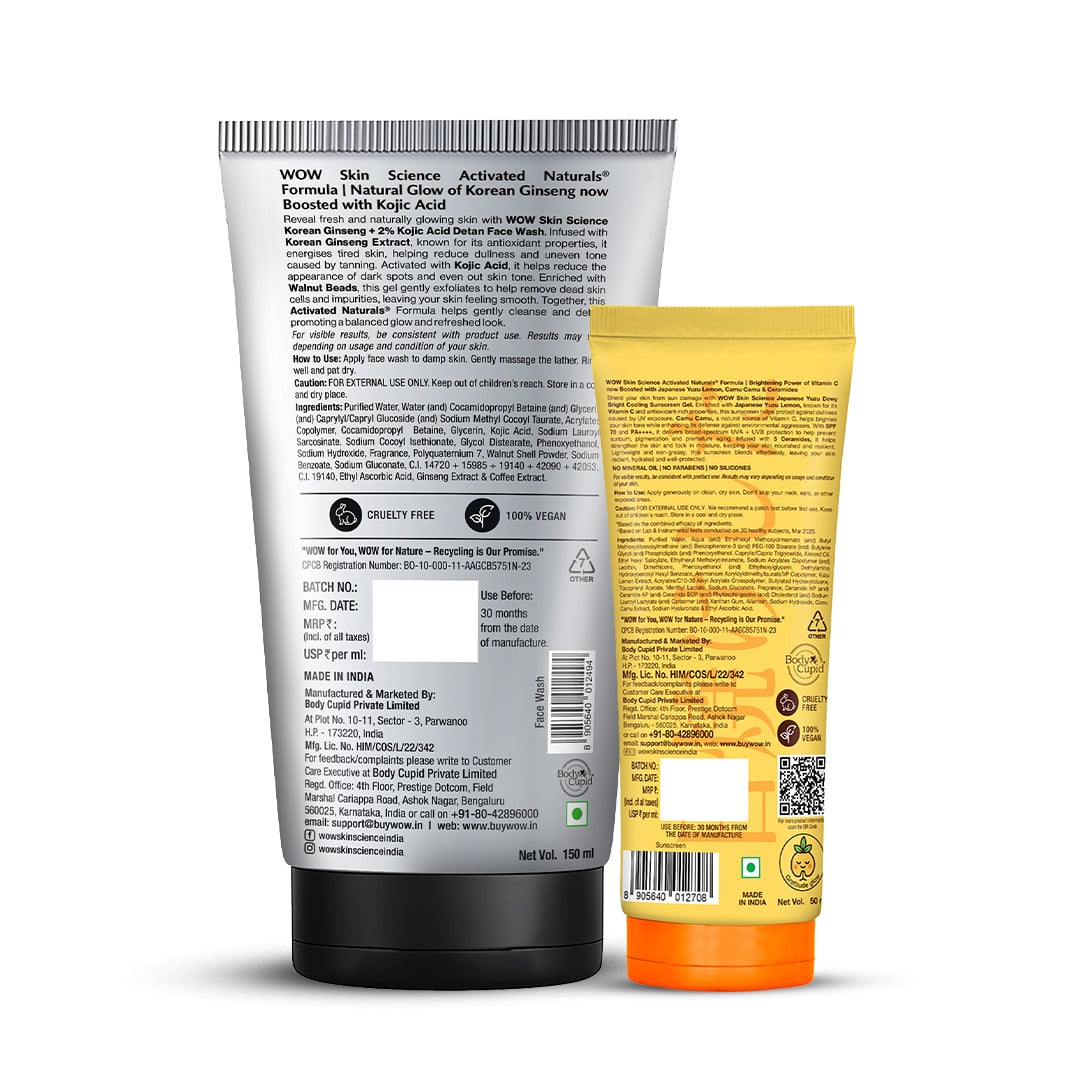 Detan & Protect Duo For Men - 200 ml 200ml