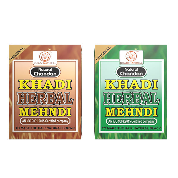Black & Brown Mehndi Combo Pack 75g Each