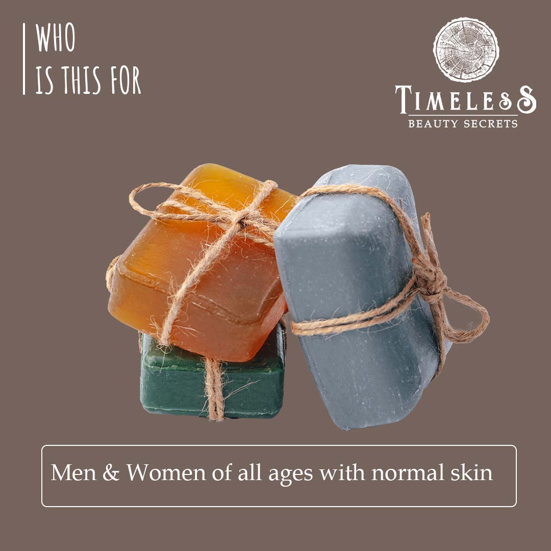 Men's Indian Neem & Basil Glycerine Organic Soap Musk 75g