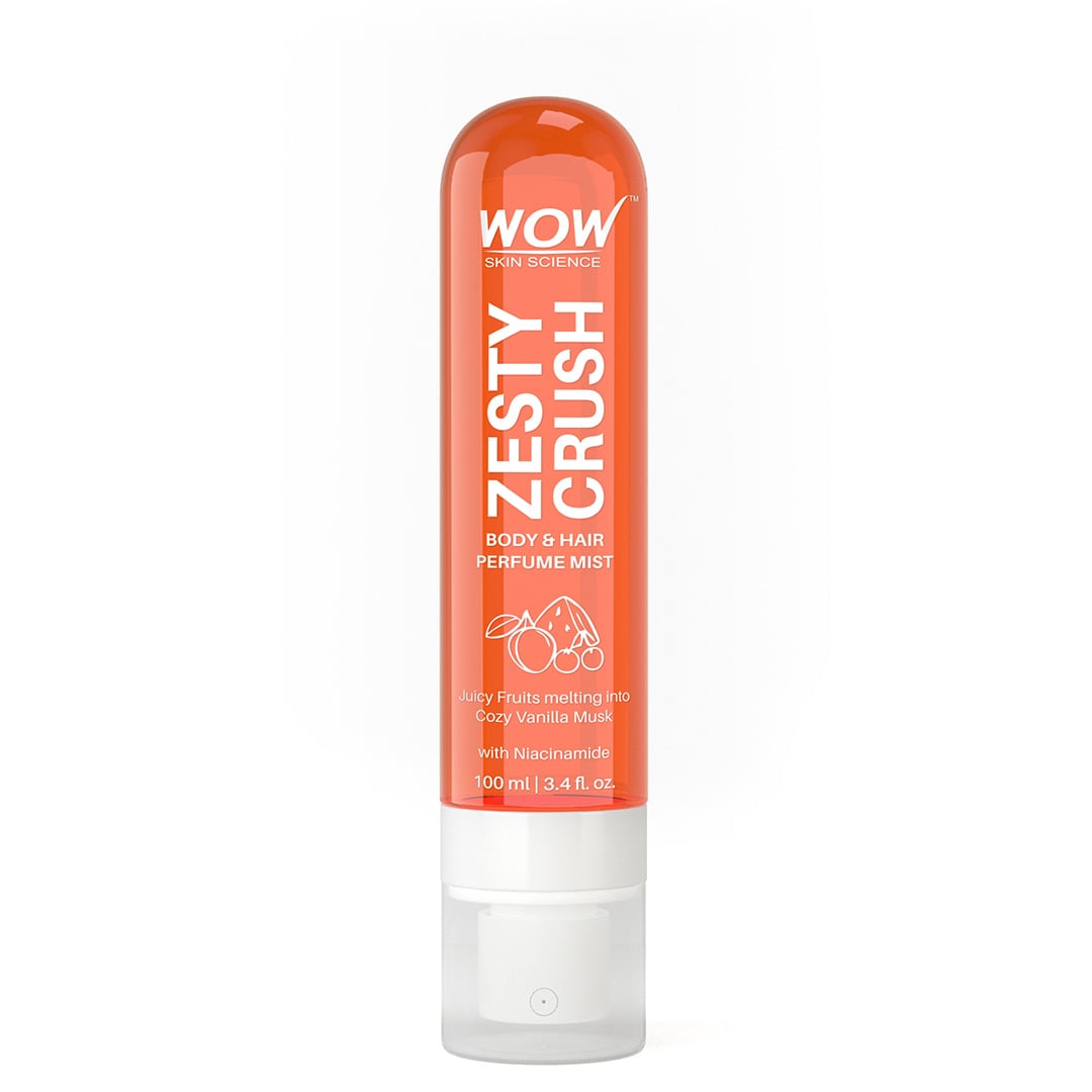 Zesty Crush Perfume Mist Invigorating Citrus & Vanilla Scent 100ml