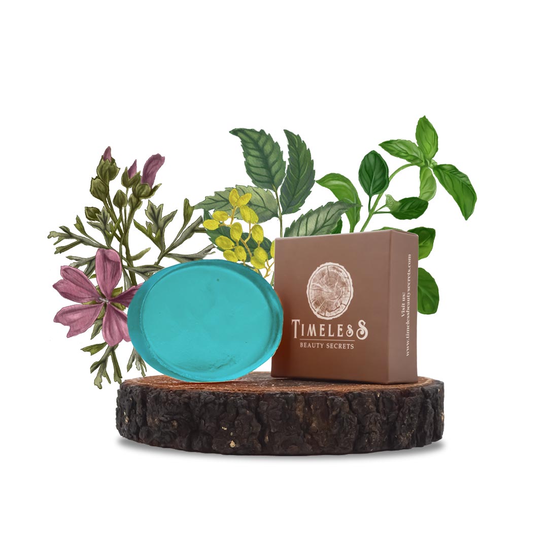 Men's Indian Neem & Basil Glycerine Organic Soap Musk 75g