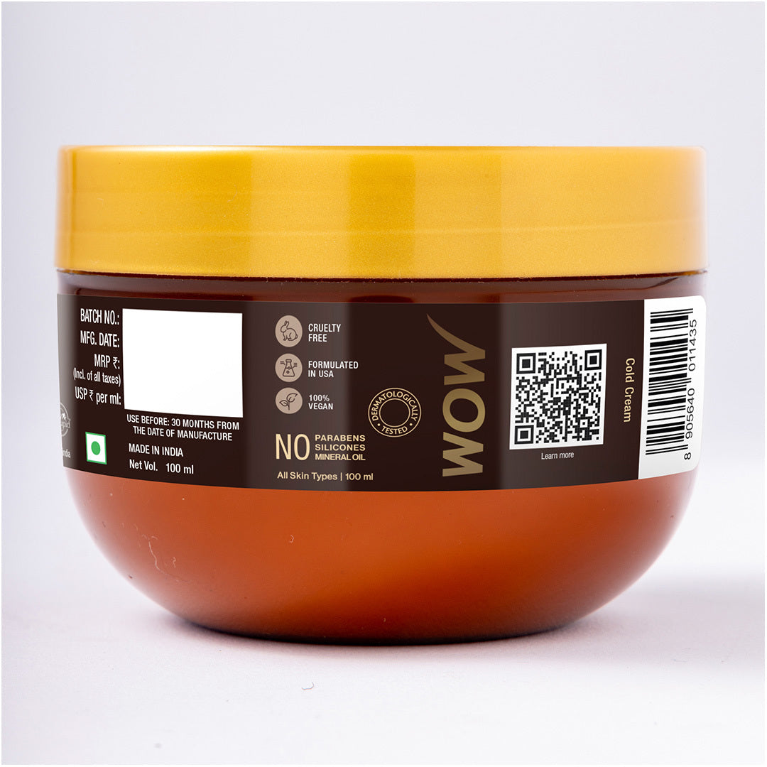 Shea Butter Deep Moisture Cold Cream Deeply Hydrates & Softens Skin 100ml