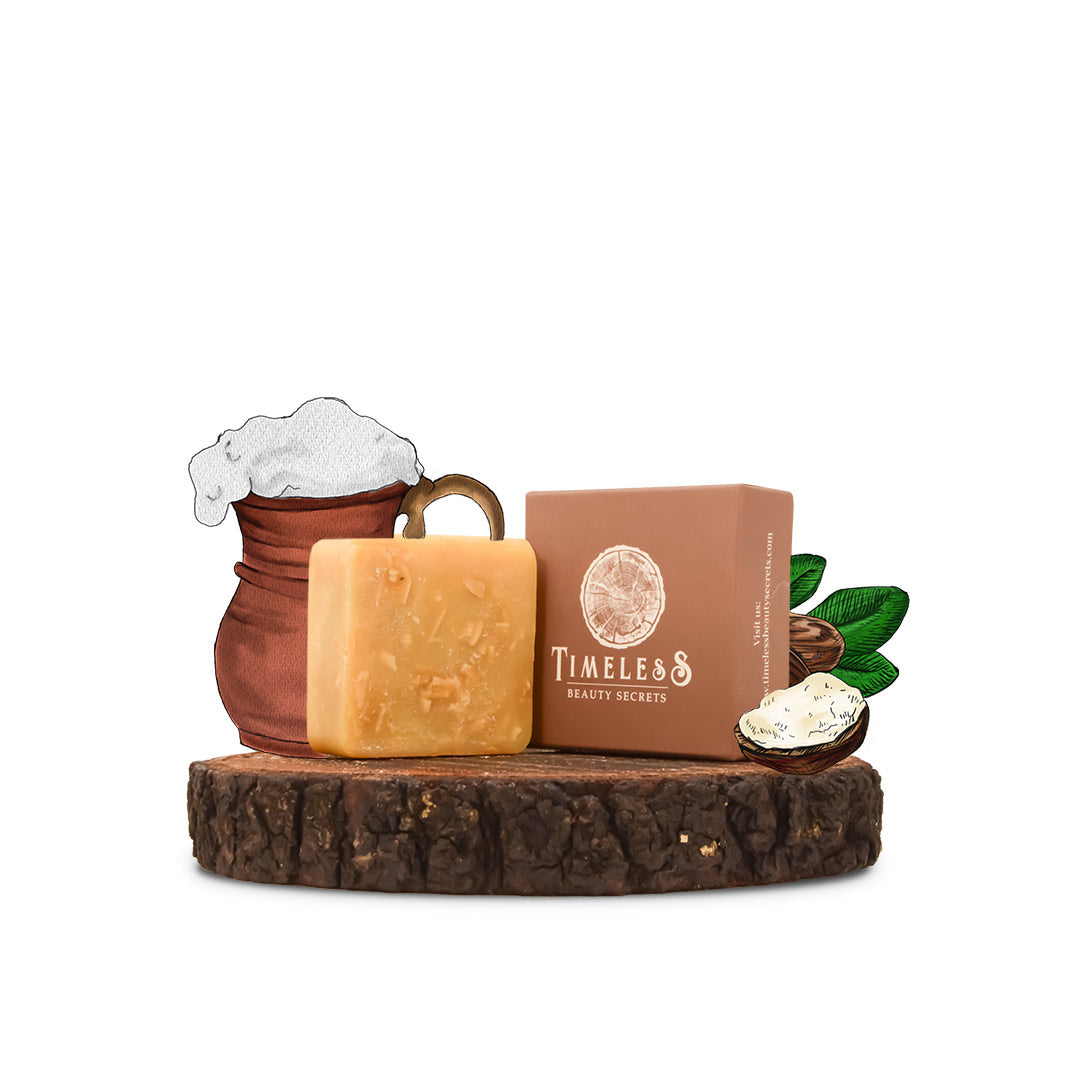 Spanish Castille Milk Butter Soap For Men - Dry Skin With Rice Milk 75g