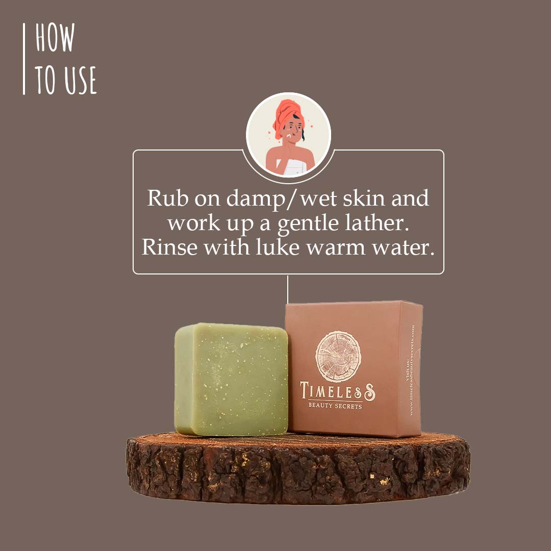 Himalayan Pink Salt Butter Soap For Women - Gentle Exfoliation With Ashwagandha 75g
