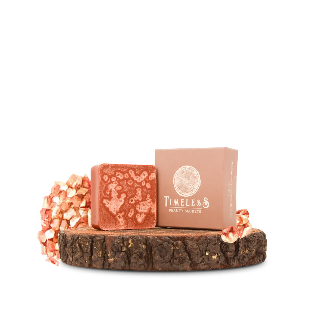 Himalayan Pink Salt Butter Soap For Men - Gentle Exfoliation With Lycopene 75g