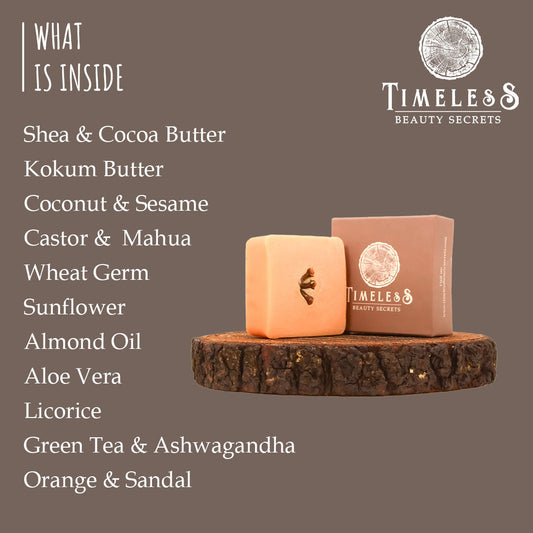 Andalusian Orange & Sandal Butter Soap For All Skin Types With Clove 75g