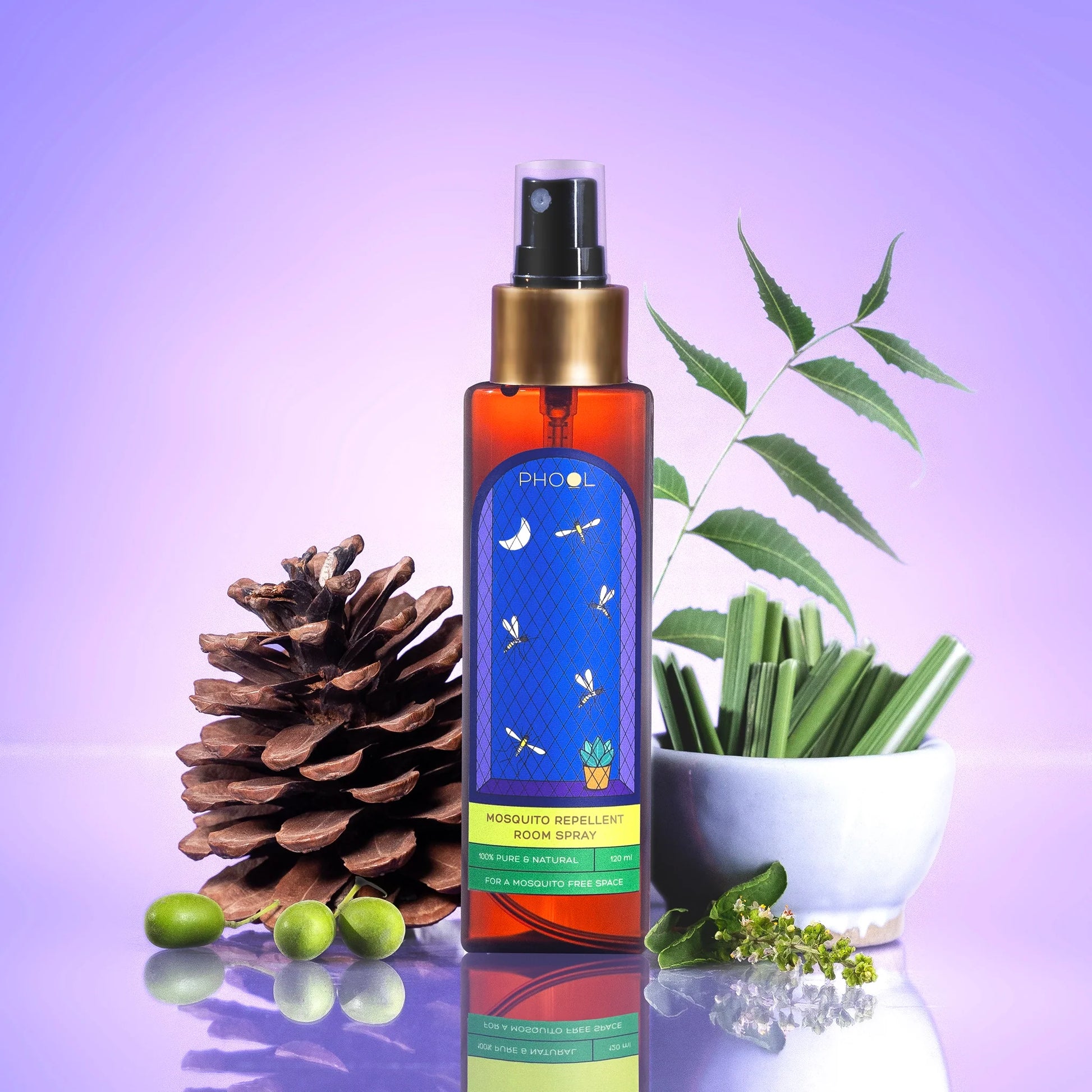 DEET-Free Mosquito Repellent Room Spray