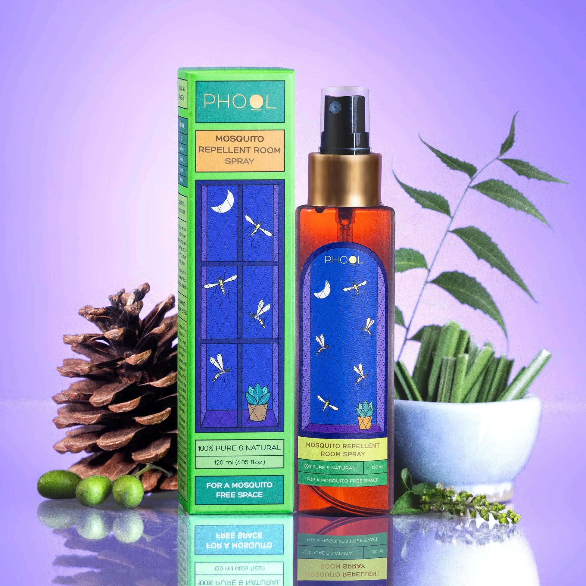 DEET-Free Mosquito Repellent Room Spray