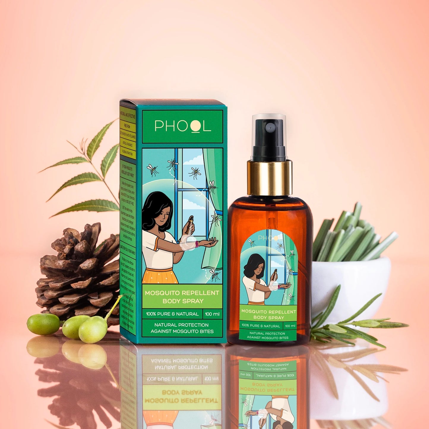 DEET-Free Mosquito Repellent Body Spray