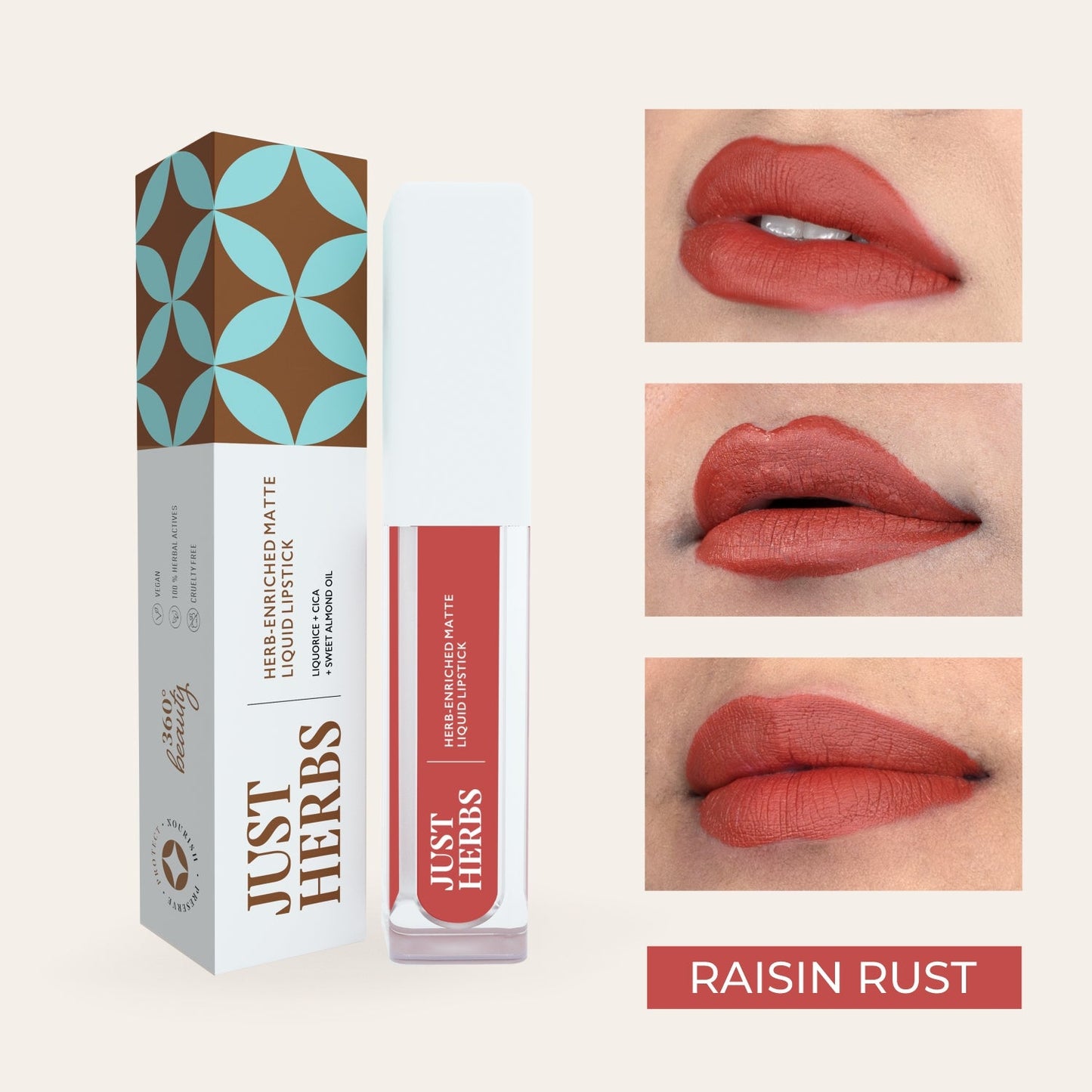 Herb-enriched Matte Liquid Lipstick