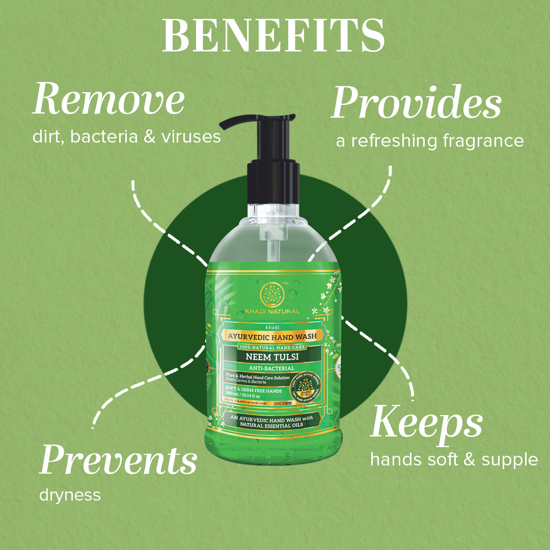 Anti-Bacterial Neem Tulsi Handwash 300ml