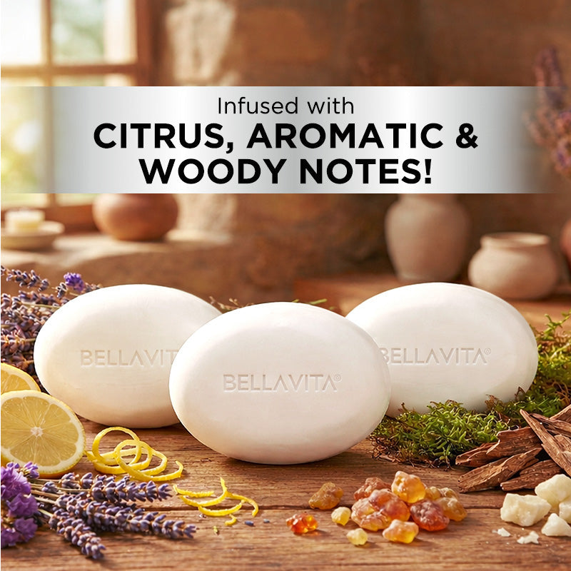 Perfumed Bathing (Soaps)  White Oud - 3X100g 100g